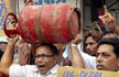 Protests across India over diesel price hike, LPG limit